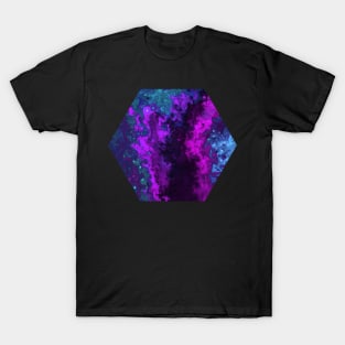 Colorful Galaxy Resin T-Shirt